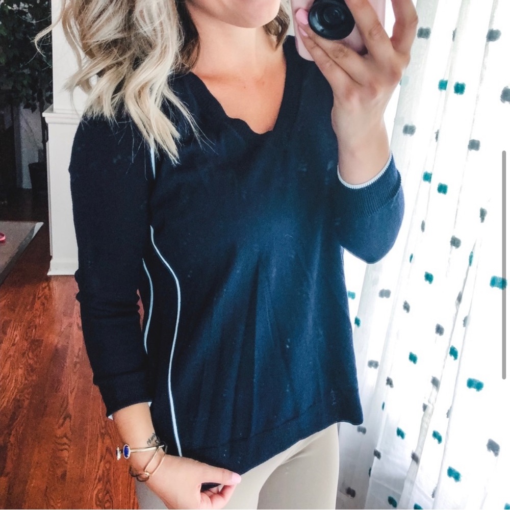 J. Crew Navy Blue Sweater XXS
